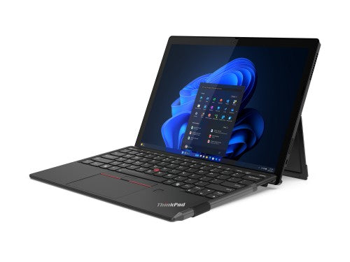 21LLS0AM00 | Lenovo ThinkPad X12 Detachable Gen 2 Copilot+ PC Intel Core Ultra 5 134U Hybrid (2-in-1) 31.2 cm (12.3") Touchscreen Full HD+ 16 GB LPDDR5x-SDRAM 256 GB SSD Wi-Fi 6E (802.11ax) Windows 11 Pro UK English Black