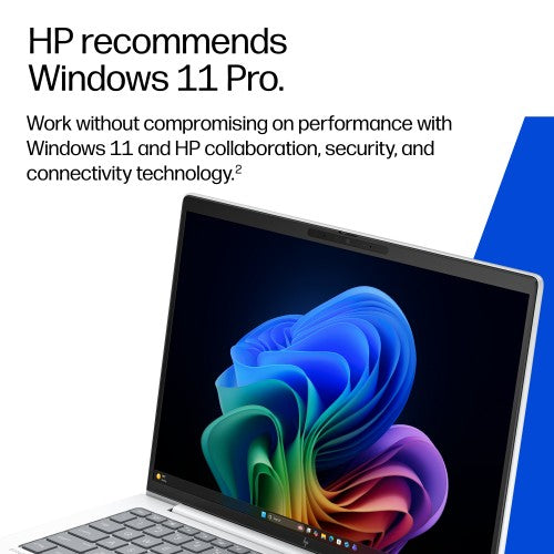 HP EliteBook 8 G2i 14 inch Notebook Next Gen AI PC Wolf Pro Security Edition Copilot+ PC Intel Core Ultra 5 325 Laptop 35.6 cm (14") WUXGA 16 GB LPDDR5x-SDRAM 512 GB SSD Wi-Fi 6E (802.11ax) Windows 11 Pro Silver