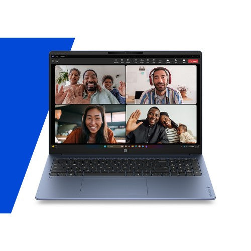 HP OmniBook 3 Laptop Next Gen AI 16-bz0004nax Copilot+ PC Snapdragon X1-26-100 40.6 cm (16") 2K 16 GB LPDDR5x-SDRAM 512 GB SSD Wi-Fi 6E (802.11ax) Windows 11 Home Blue