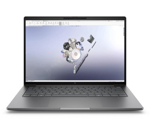 HP ZBook 8 G1i Wolf Pro Security Edition - Data Science Intel Core Ultra 7 255H Mobile workstation 35.6 cm (14") WQXGA 24 GB DDR5-SDRAM 512 GB SSD Wi-Fi 7 (802.11be) Windows 11 Pro AI PC Silver