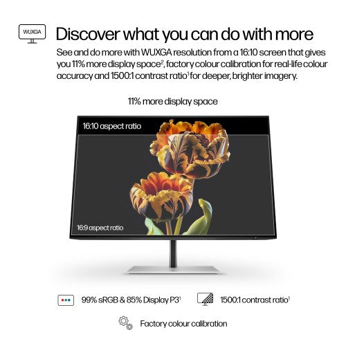 8X534AA#ABU | HP Series 7 Pro 24 inch WUXGA Monitor - 724pn