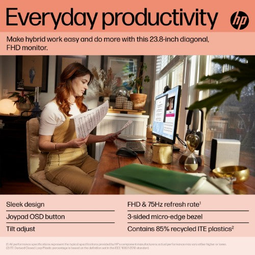 64X66AA#ABU | HP P24 G5 FHD Monitor