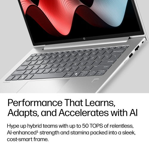 HP ProBook 4 G2a 14 inch Notebook Next Gen AI PC Wolf Pro Security Edition AMD Ryzen™ AI 7 445 Laptop 35.6 cm (14") WUXGA 16 GB DDR5-SDRAM 512 GB SSD Wi-Fi 7 (802.11be) Windows 11 Pro Silver