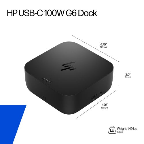 9X3V1UT#ABU | HP USB-C 100W G6 Dock