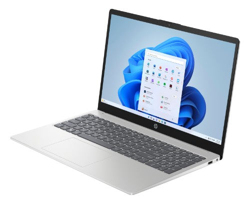 BM2W4EA#ABU | HP 15-fd0071na Intel® Core™ i7 i7-1355U Laptop 39.6 cm (15.6") Full HD 16 GB DDR4-SDRAM 1 TB SSD Wi-Fi 6 (802.11ax) Windows 11 Home Silver