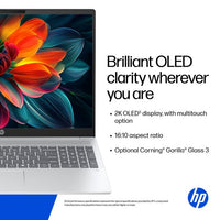 HP OmniBook 5 NGAI OmniBook 5 Next Gen AI 14-he0001na Copilot+ PC Snapdragon X1-26-100 Laptop 35.6 cm (14") 2K 16 GB LPDDR5x-SDRAM 512 GB SSD Wi-Fi 6E (802.11ax) Windows 11 Home Silver
