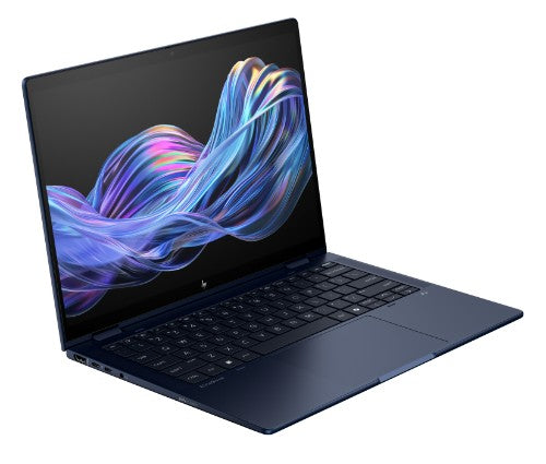HP EliteBook X Flip G1i 14 inch Notebook Next Gen AI PC Wolf Pro Security Edition Copilot+ PC Intel Core Ultra 7 258V Hybrid (2-in-1) 35.6 cm (14") Touchscreen WUXGA 32 GB LPDDR5x-SDRAM 1 TB SSD Wi-Fi 7 (802.11be) Windows 11 Pro Blue