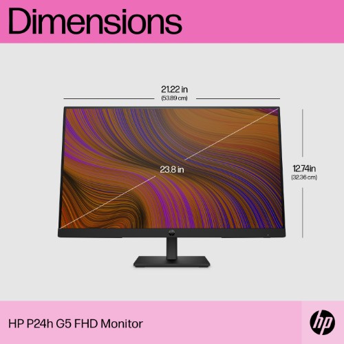64W34AA#ABU | HP P24h G5 FHD Monitor