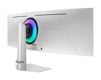 Samsung LS49CG934SU computer monitor 124.5 cm (49") 5120 x 1440 pixels Dual QHD OLED Silver