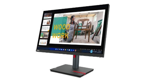 63B4GAT6EU | Lenovo ThinkVision P24q-30 computer monitor 60.5 cm (23.8") 2560 x 1440 pixels Quad HD LED Black