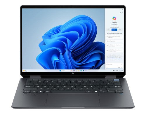 B11MMEA#ABU | HP OmniBook Ultra Flip 14-fh0008na Copilot+ PC Intel Core Ultra 5 226V Laptop 35.6 cm (14") Touchscreen 3K 16 GB LPDDR5x-SDRAM 512 GB SSD Wi-Fi 7 (802.11be) Windows 11 Home Black, Grey