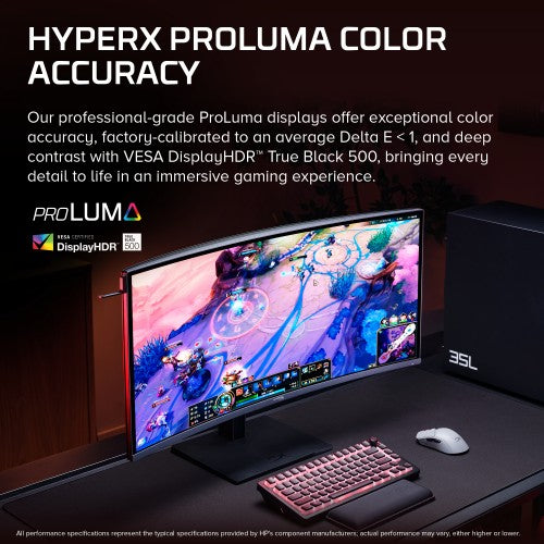 C49PPAA#ABU | HyperX OMEN OLED 34 inch WQHD 360Hz Gaming Monitor - OMEN OLED 34