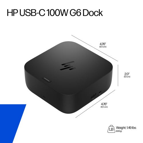 9X3V1UT#ABU | HP USB-C 100W G6 Dock
