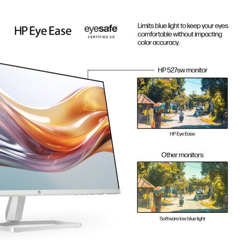94F46AA#ABU | HP Series 5 27 inch FHD White Monitor - 527sw